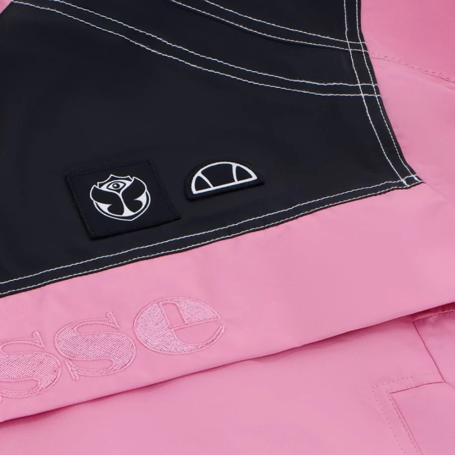 Women's Ellesse Pink Wind Jacket - Tomorrowland Collaboration