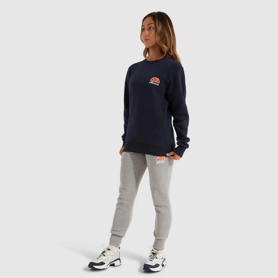 Ellesse Women's Navy Haverford Sweatshirt - Comfortable Casual Pullover